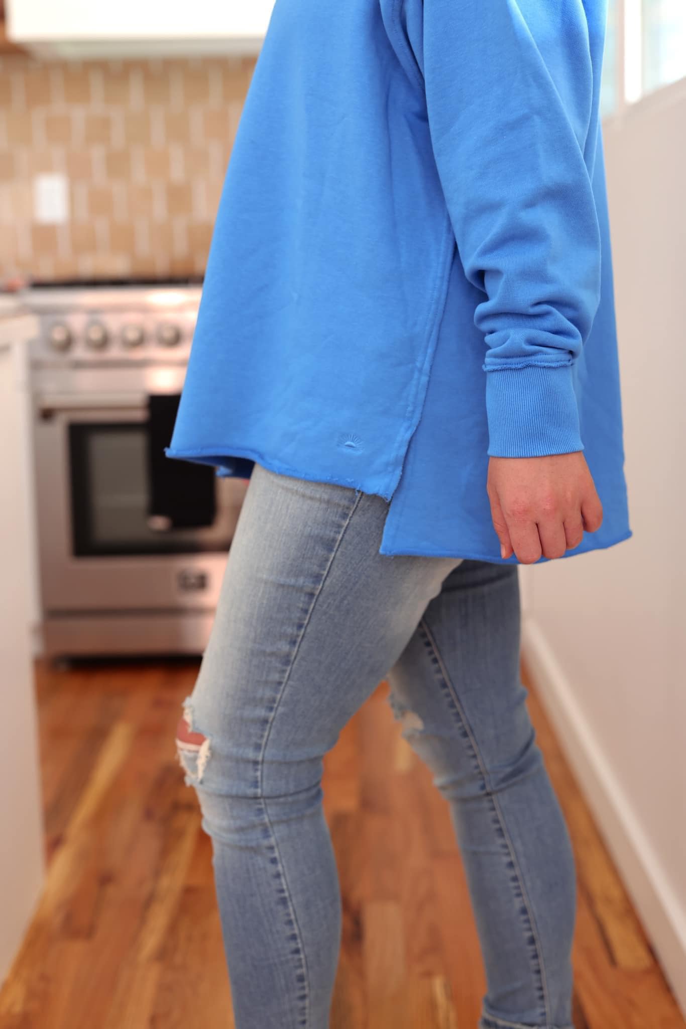 Oversized French Terry Pullover