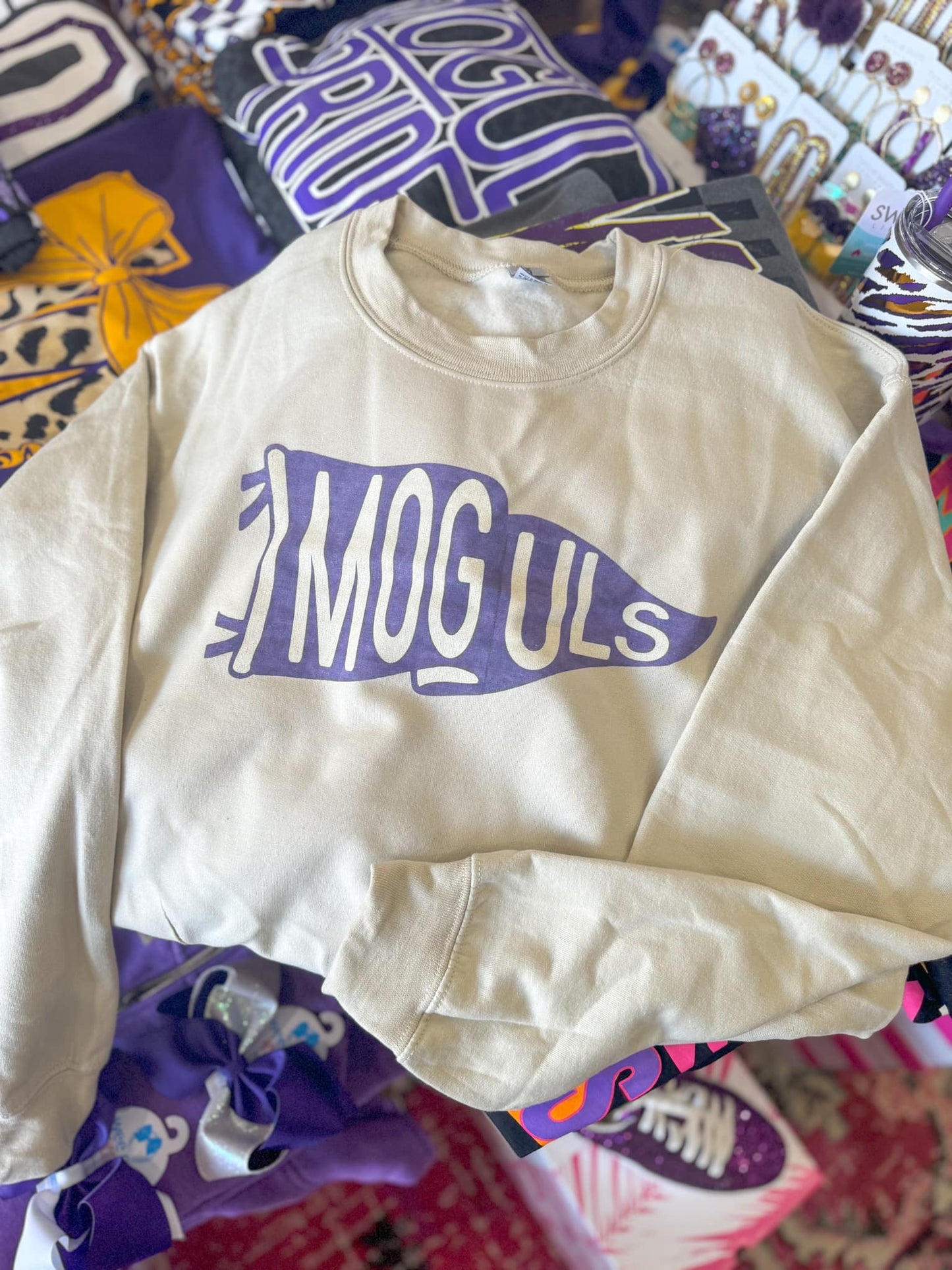 Vintage Mogul Pennant Flag Sweatshirt