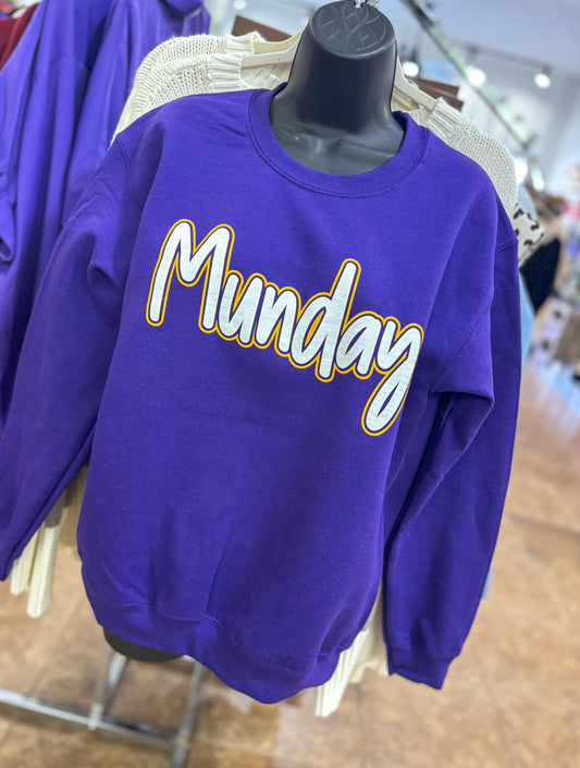 Munday Puff Paint Sweatshirt