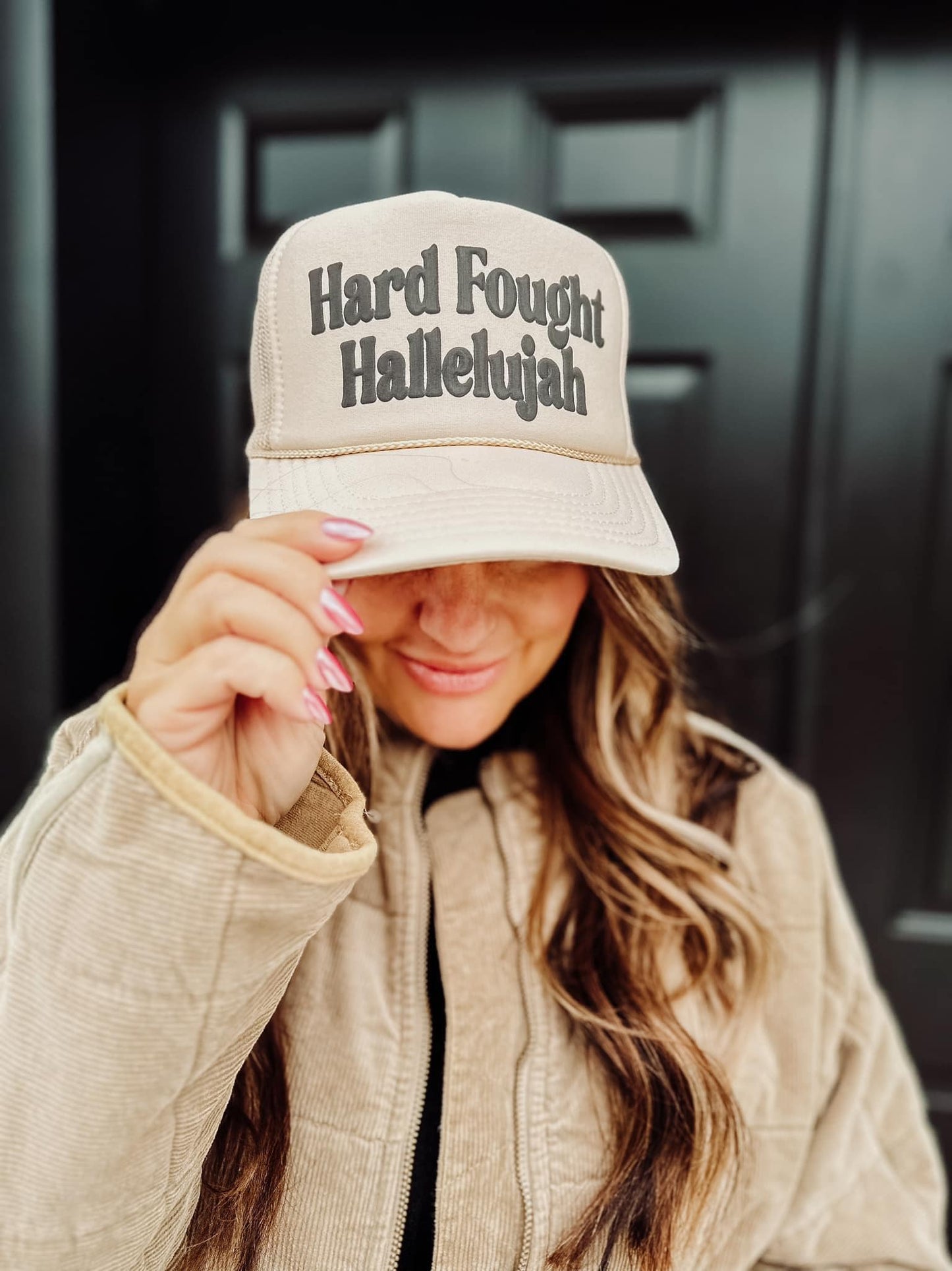 Hard Fought Hallelujah Trucker Cap