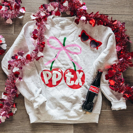 Wild Bloom Cherry Sweatshirt