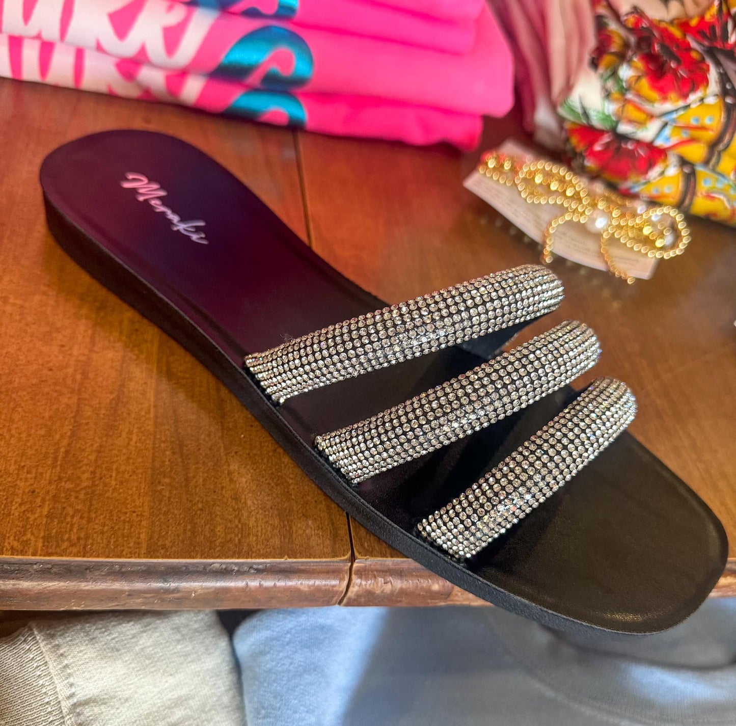 Mia Rhinestone Sandal