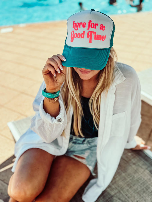 Here for a Good Time Trucker
