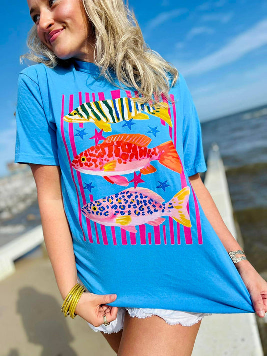 Bold Colors Trio Fish