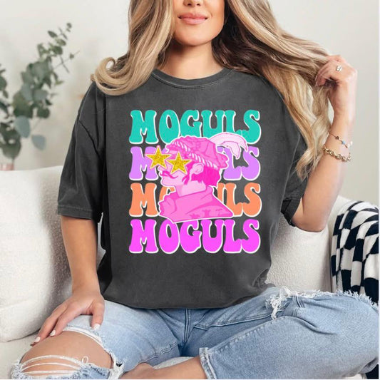 Neon Stacked Mogul Tee