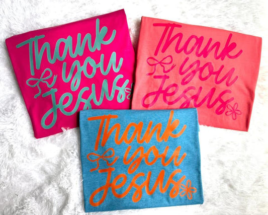Magenta/Teal  Thank You Jesus