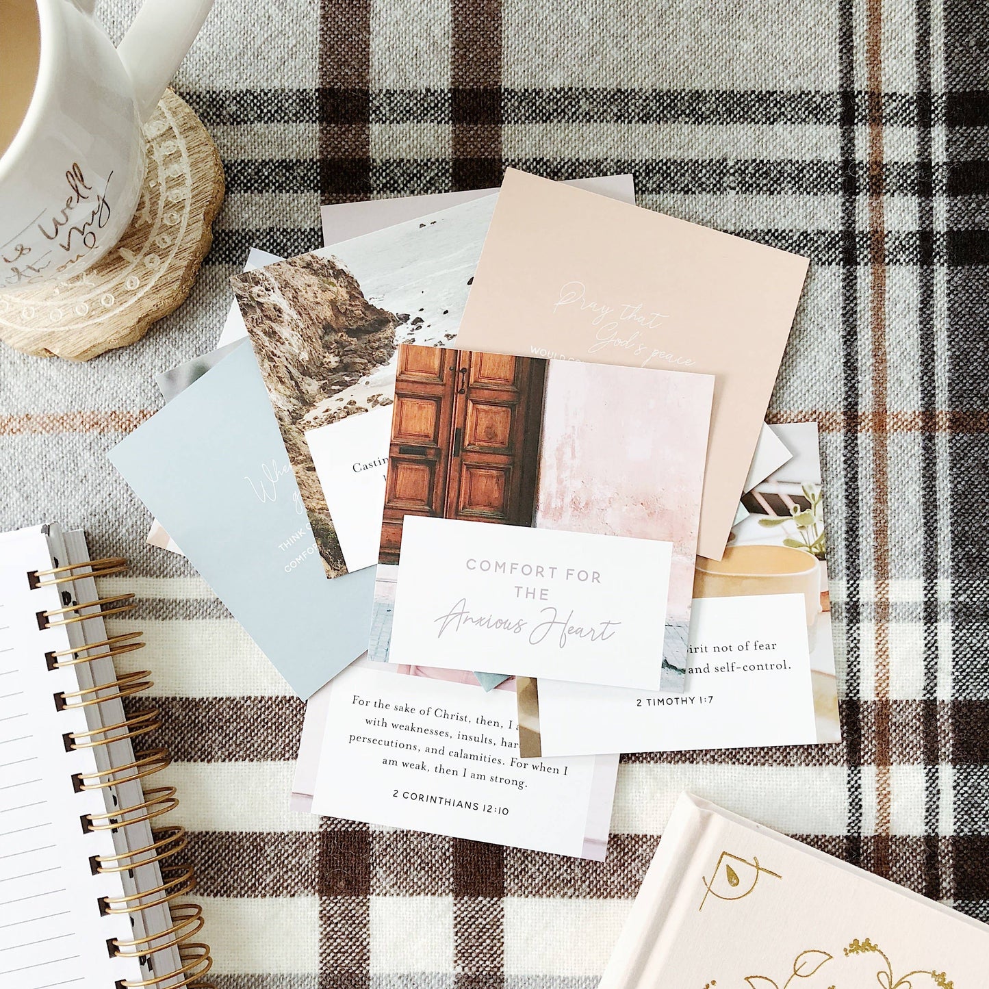 Comfort for the Anxious Heart Verse Cards