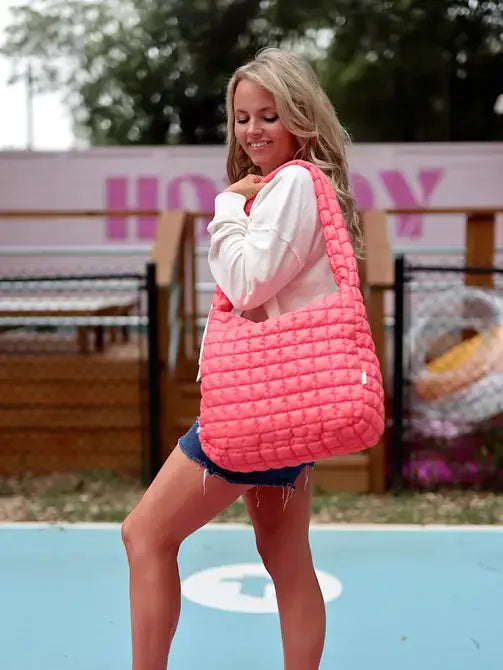 On Cloud Nine Puffer Tote