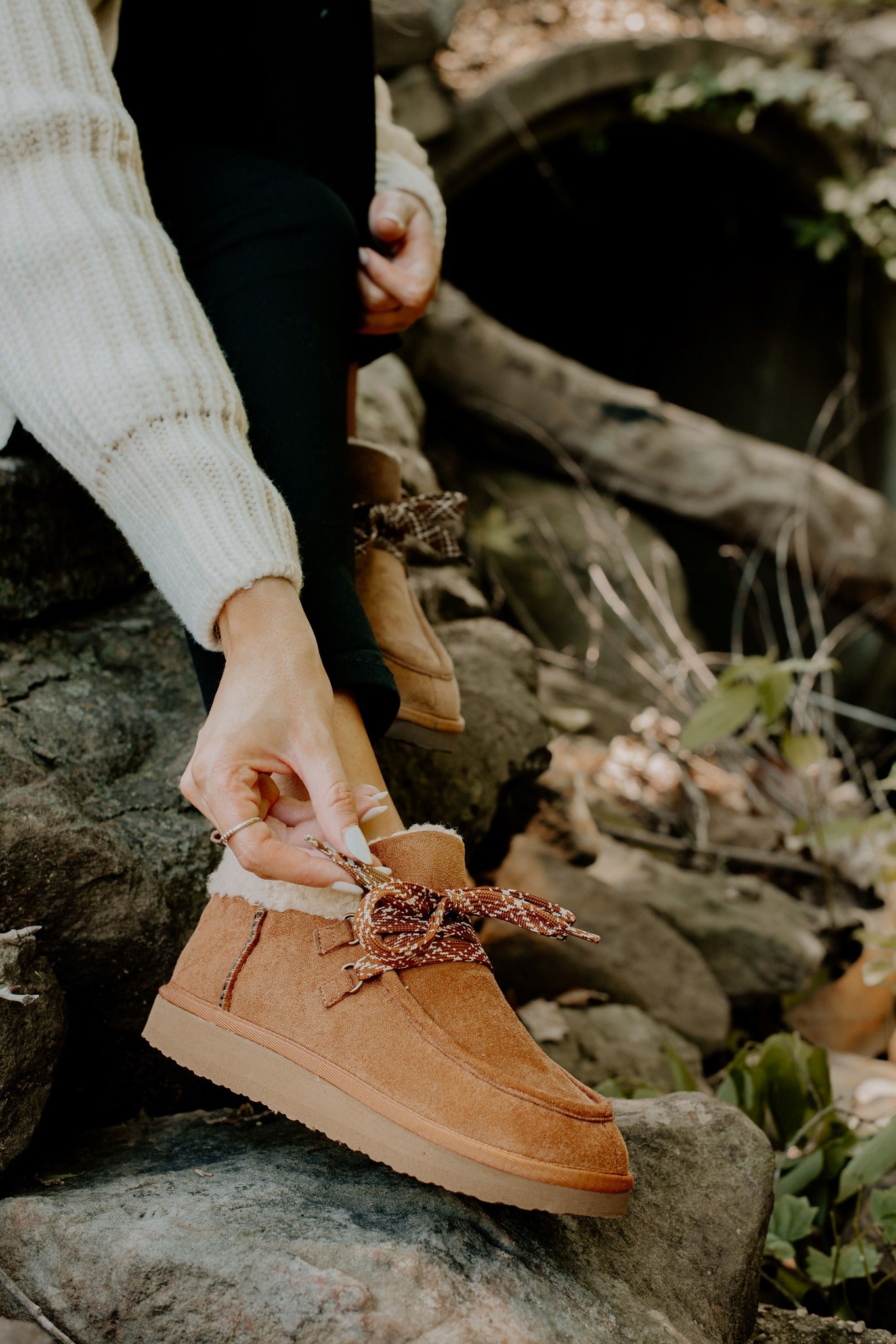 Cherilyn Lace up Boots