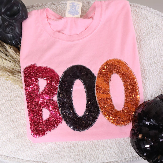 Boo Halloween Short Sleeve