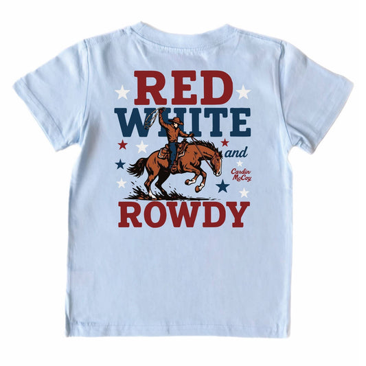 Kids' Red, White & Rowdy Short-Sleeve Tee