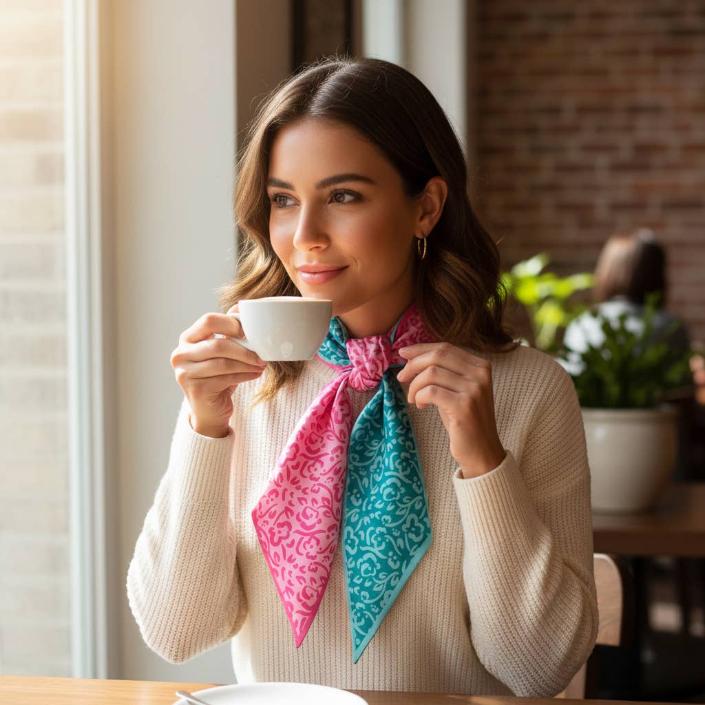 Twirl & Tie Scarf Accessory–Pattern Play