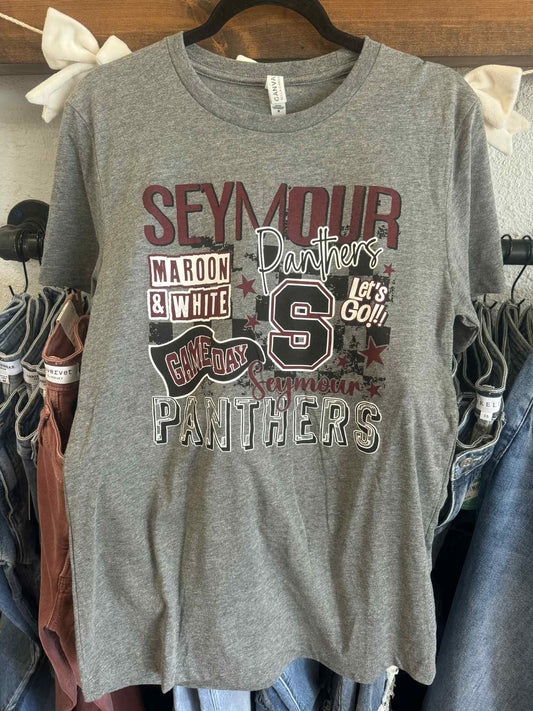 Seymour Check Icon Tee