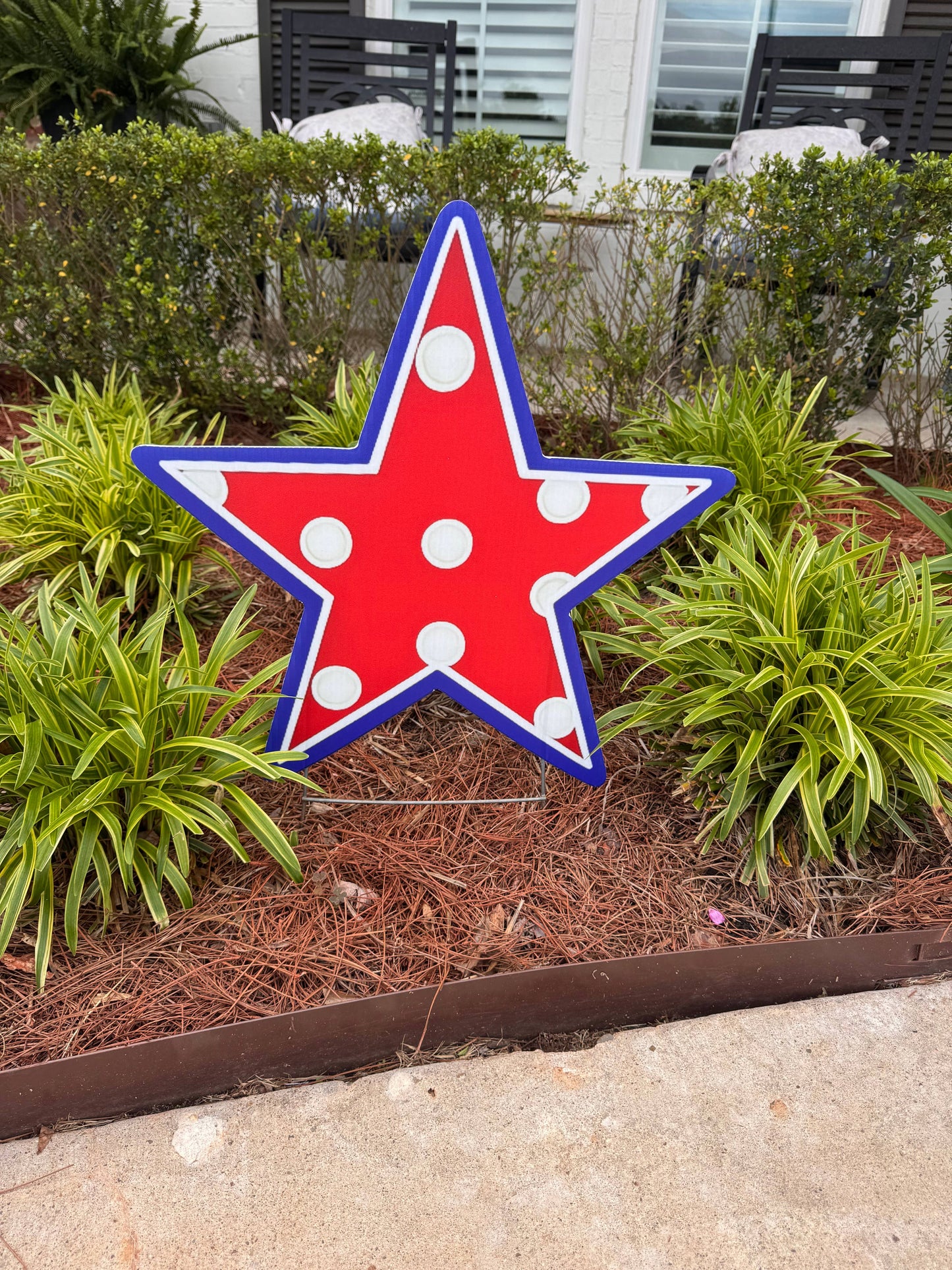 All-American Star Trio-RED star