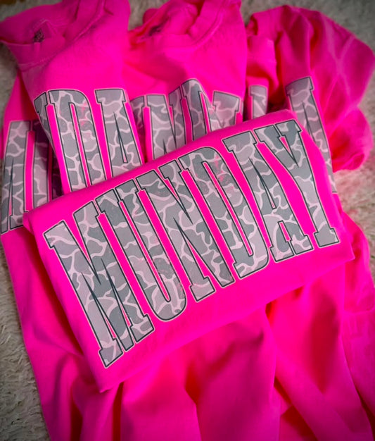 Pink Camo Munday