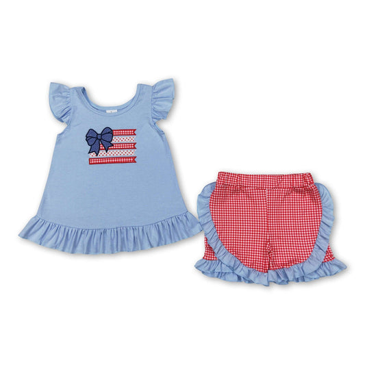 Flutter Sleeves Bow Flag Set