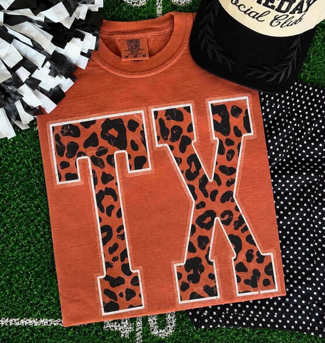 TX LEOPARD TEE