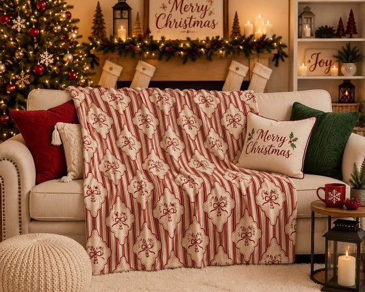 Candy Cane Blanket