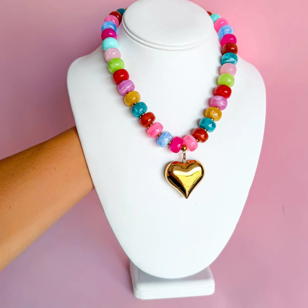 Lolly Heart Necklaces