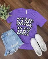 Purple Polka Dot Game Day