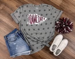 Panther Game Day Leopard Tee