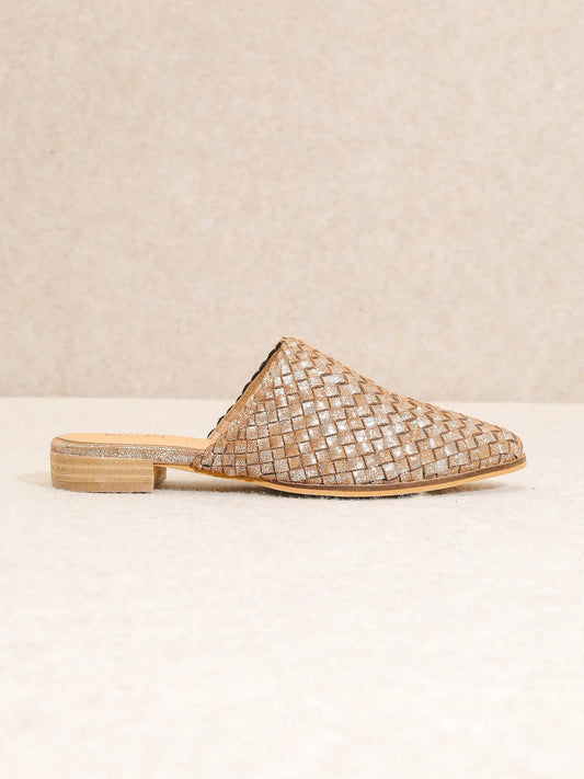 Alice Woven Slip On Flats