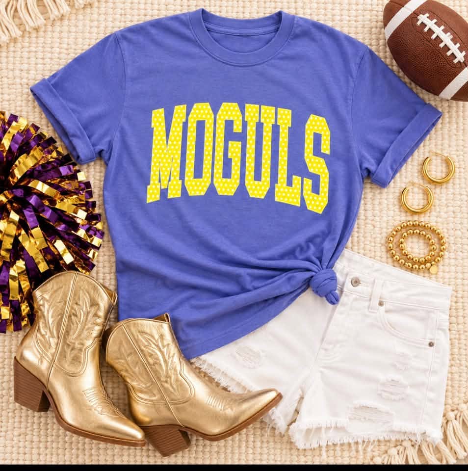 Grape Moguls Yellow Polka Dot