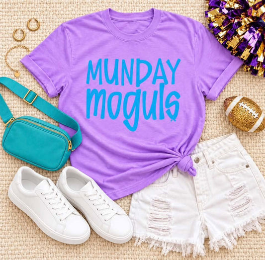 Neon Violet and Blue Munday Moguls