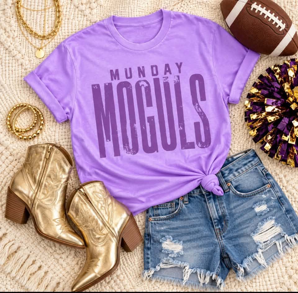 Munday Moguls Neon Violet Comfort Color