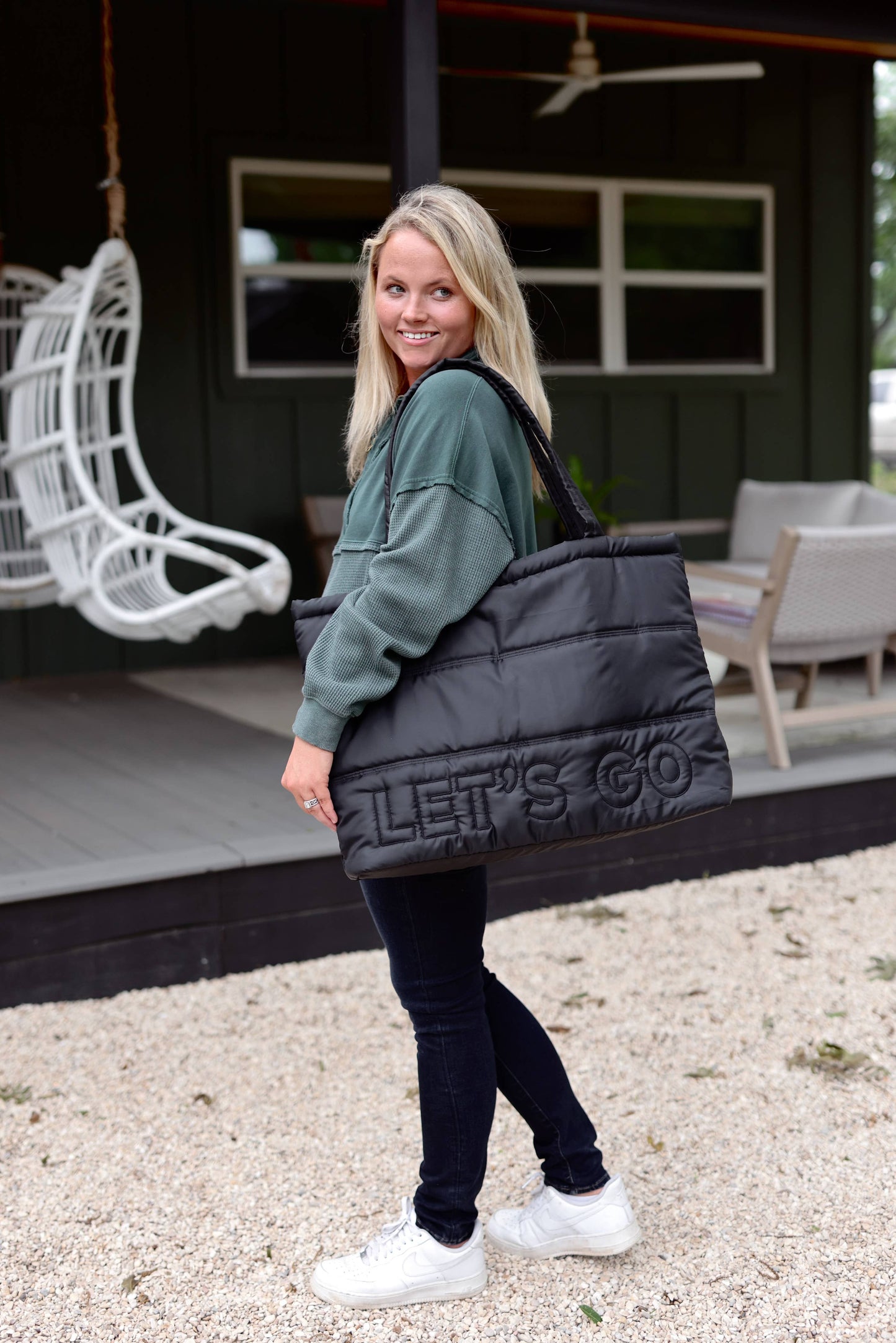 Carry All Puffer Tote
