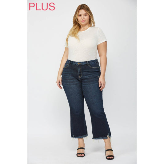 HIGH RISE CROP FLARE