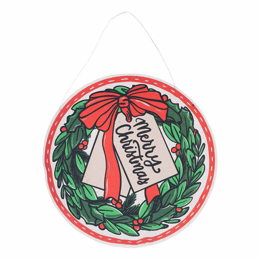 Give Thanks/Merry Christmas Burlee- Christmas Décor