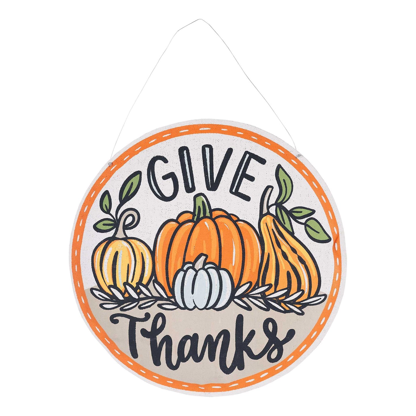 Give Thanks/Merry Christmas Burlee- Christmas Décor