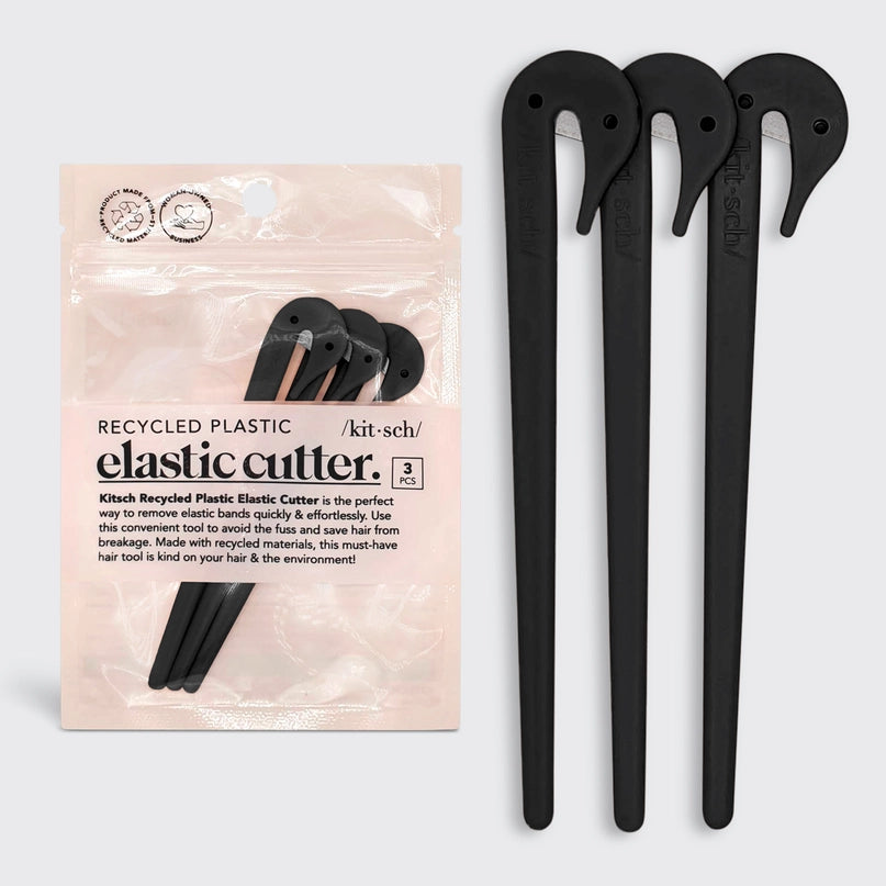 Eco-Friendly Elastic Cutters 3pc Set - Black