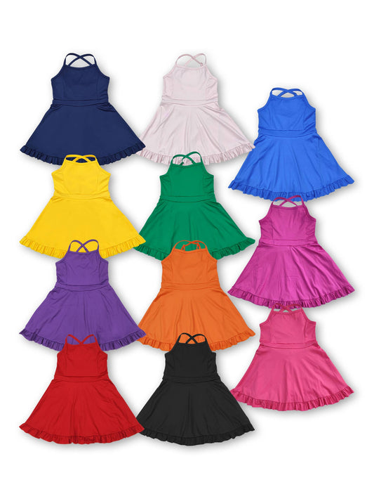 Girls Summer Athletic Dresses