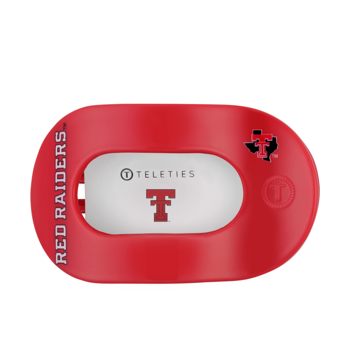 Wreck 'Em Tech! | Large | Flat Round Hair Clip