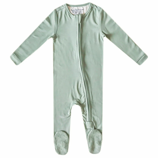 Briar Zip-Up Footie Pajama