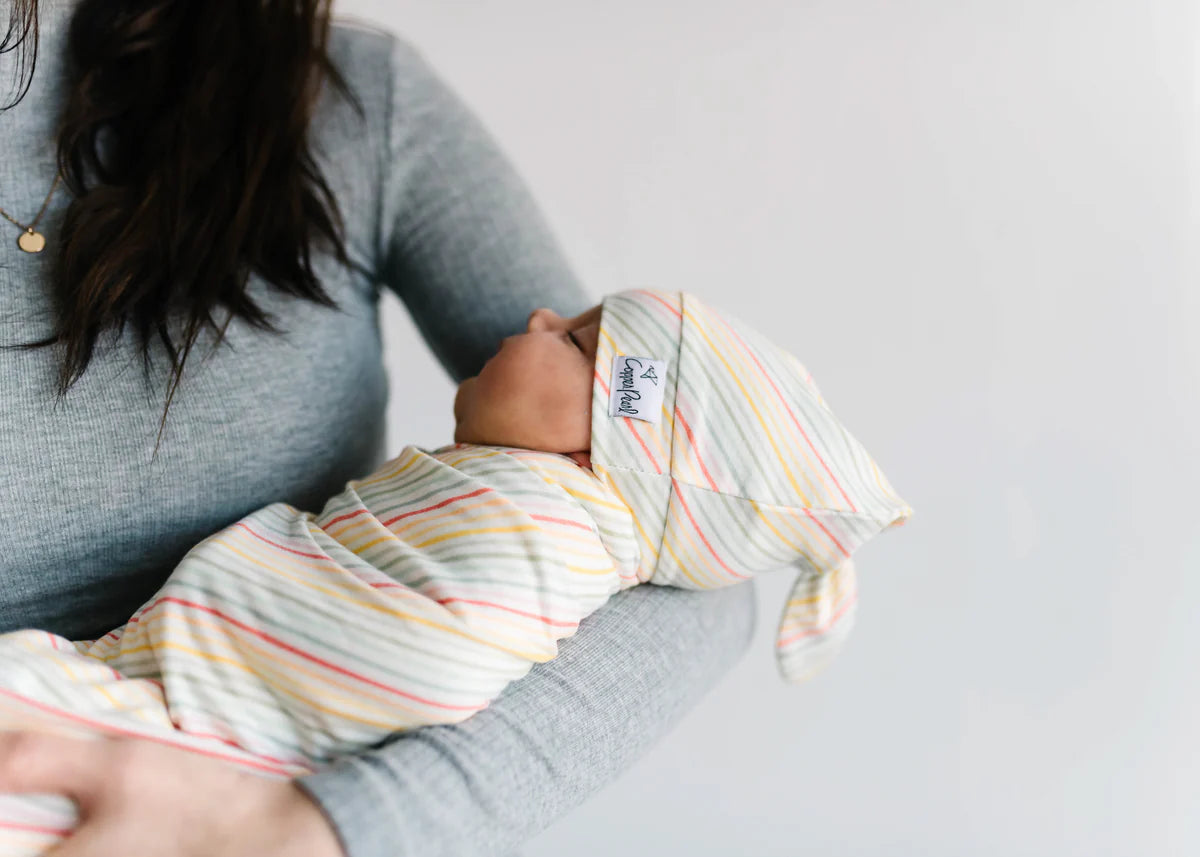 Newborn Top Knot Hat