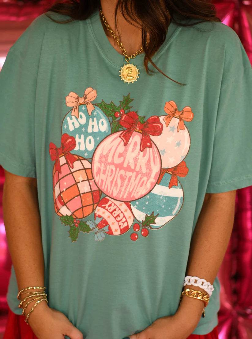 Retro Christmas Ornaments Tee