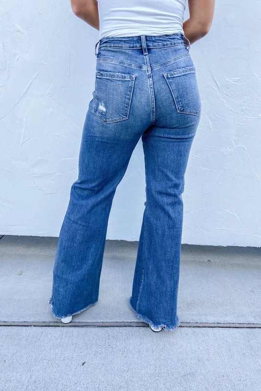 Blakeley Medium Wash Distress Jeans