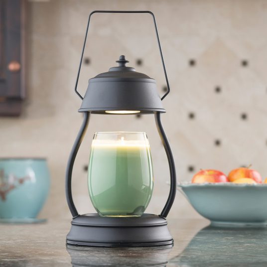 Black Hurricane Lamp