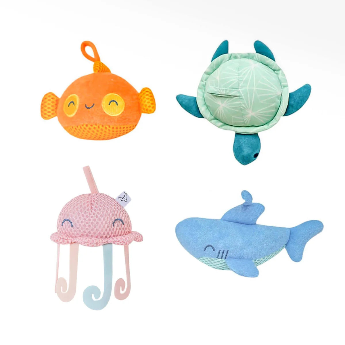 Plush Bath Toy Set - Oceana