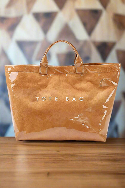 Brown TOTE BAG