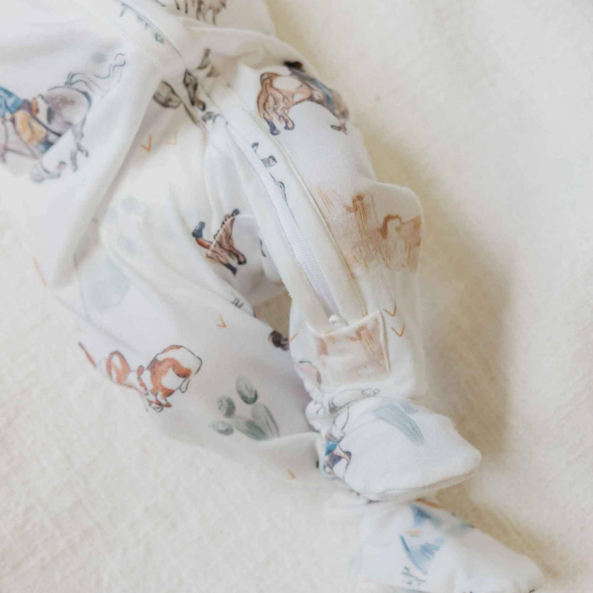 Zip-Up Footie Pajama - Boone