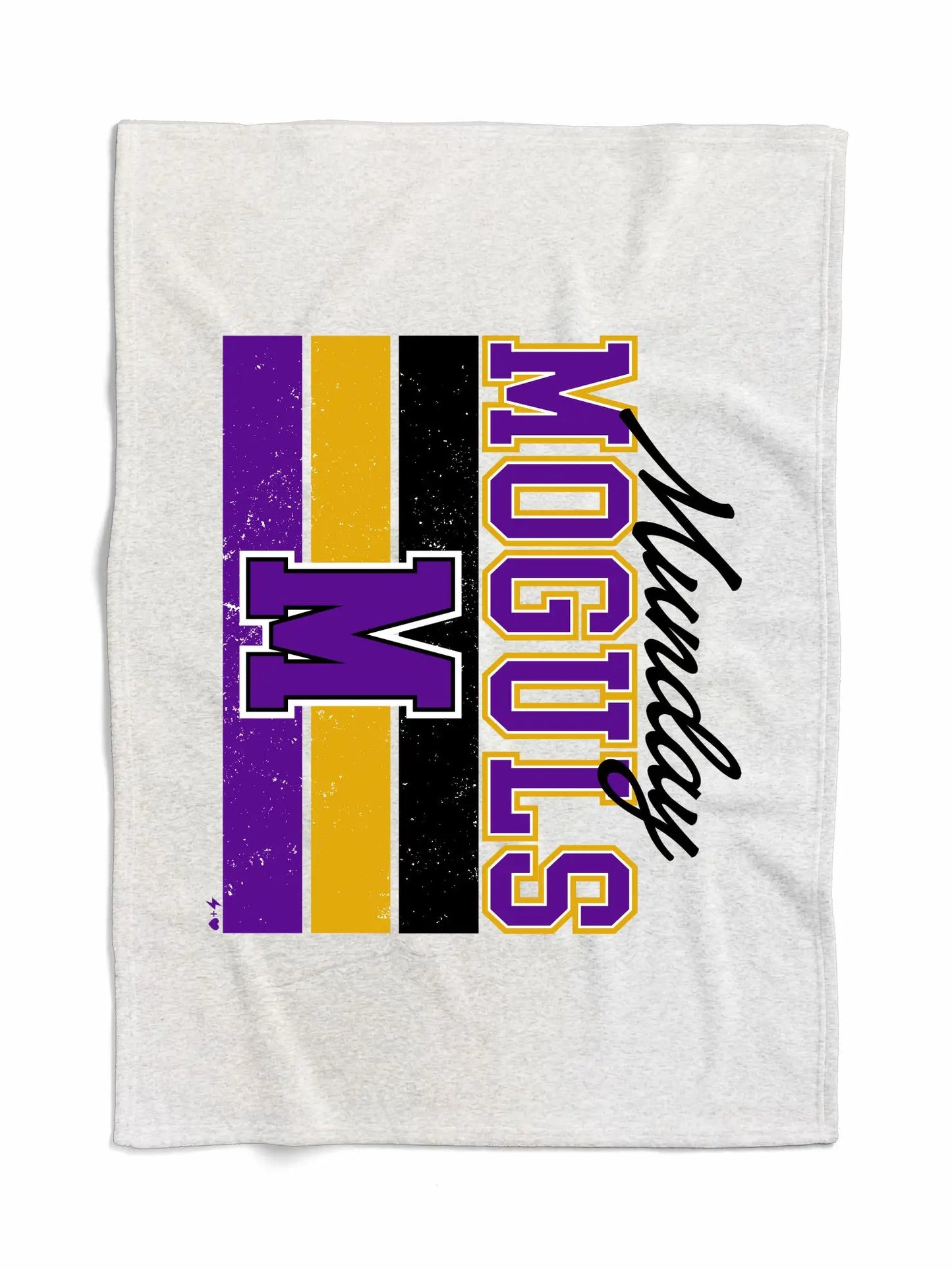Team Vintage Stripes Sweatshirt Blanket