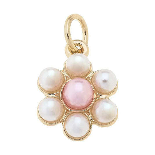 Pearl Flower Charm