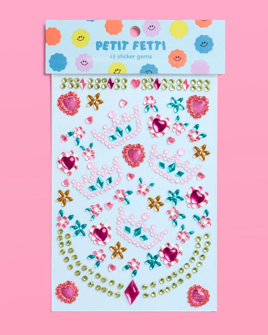 Kids Princess Gem Set | Face Gems, Stick On Jewelry, Bday