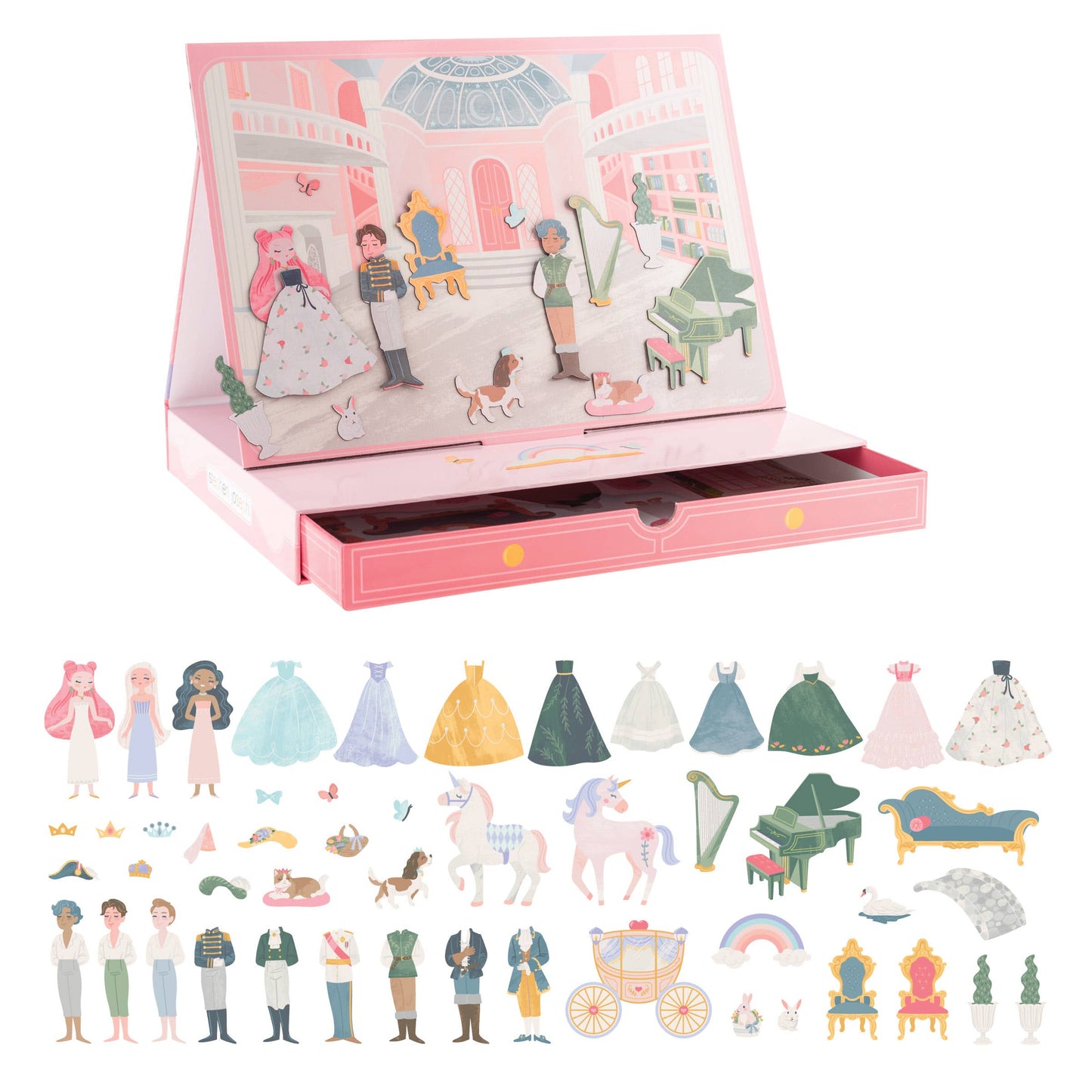 Magnetic Scene Drawer Toy Set for Kids