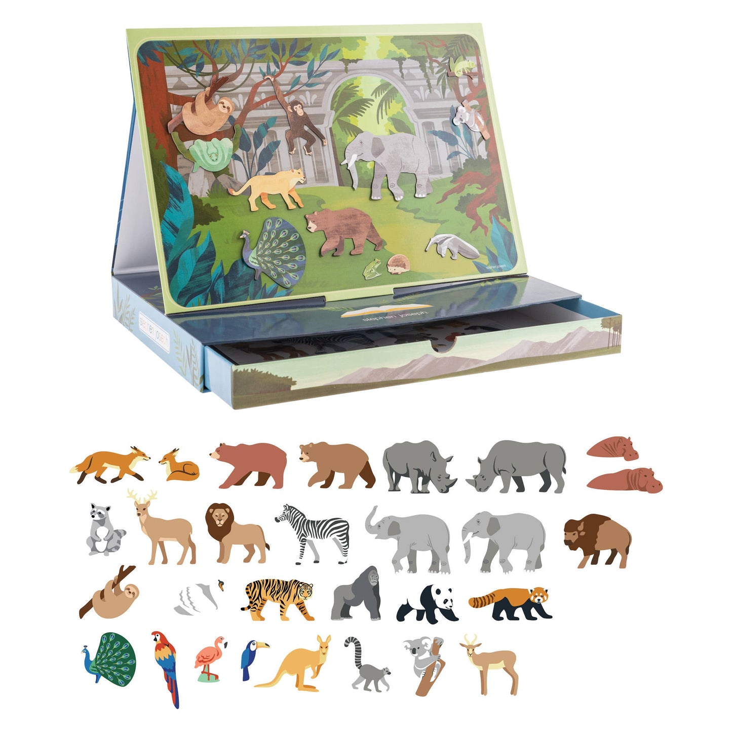 Magnetic Scene Drawer Toy Set for Kids