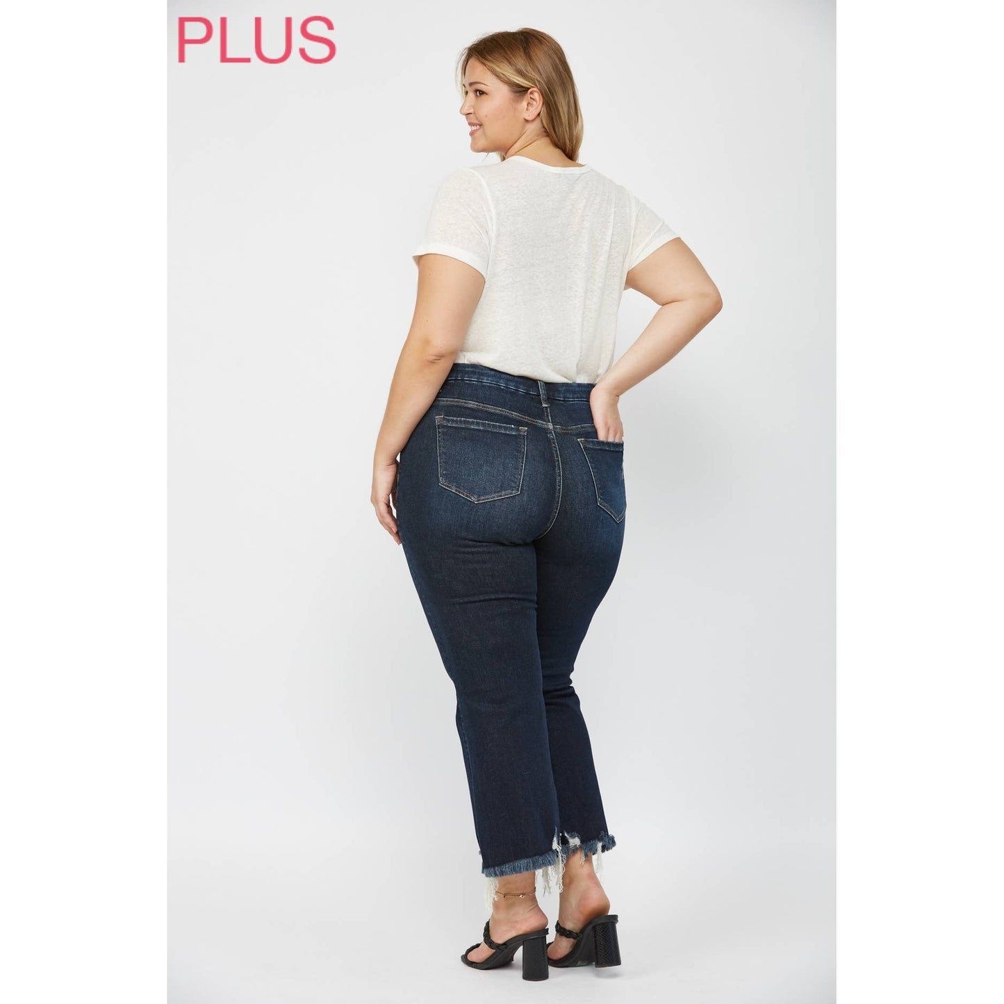 HIGH RISE CROP FLARE